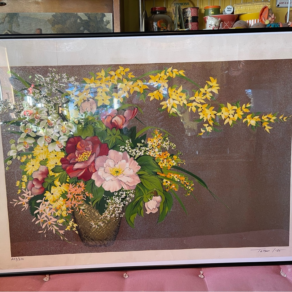 Tatsuo Ito’s Grande Bouquet - Handsigned-free shipping